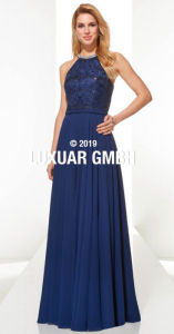 Abendkleid schwarz, lang