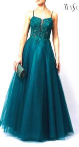 Abendkleid lang, lila