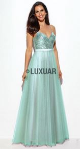 Abendkleid lang, rot