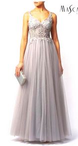 Abendkleid lang, rot