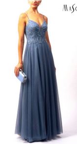 Abendkleid schwarz, lang