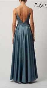 Abendkleid schwarz, lang