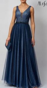 Abendkleid lang, rot