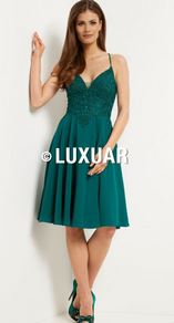 Abendkleid lang, blau