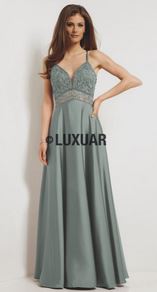 Abendkleid schwarz, lang