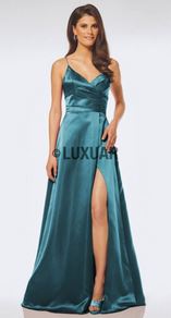 Abendkleid schwarz, lang