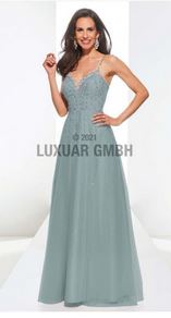 Abendkleid lang, lila