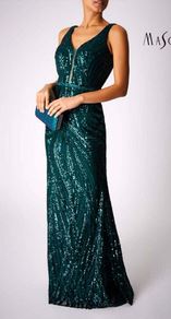 Abendkleid schwarz, lang