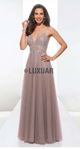 Abendkleid lang, rot