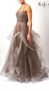 Abendkleid schwarz, lang