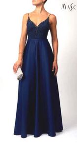 Abendkleid lang, lila