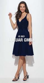 Abendkleid lang, lila