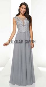 Abendkleid schwarz, lang