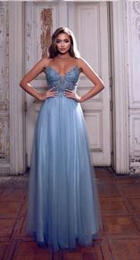 Abendkleid schwarz, lang