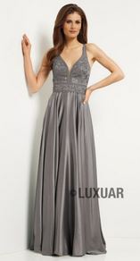 Abendkleid lang, rot