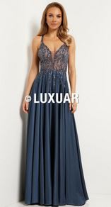 Abendkleid lang, rot
