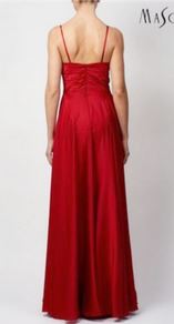 Abendkleid lang, rot