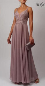 Abendkleid schwarz, lang