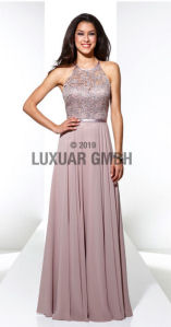 Abendkleid lang, lila