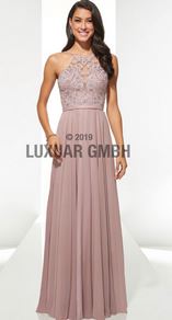 Abendkleid lang, rot