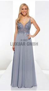 Abendkleid schwarz, lang