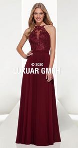 Abendkleid lang, lila