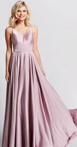 Abendkleid lang, lila