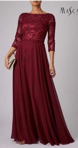 Abendkleid lang, rot