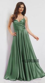 Abendkleid lang, lila