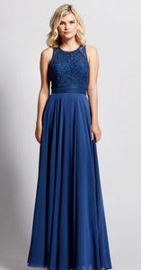 Abendkleid lang, rot