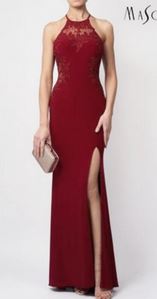Abendkleid lang, blau