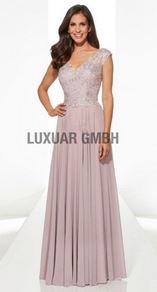 Abendkleid lang, lila